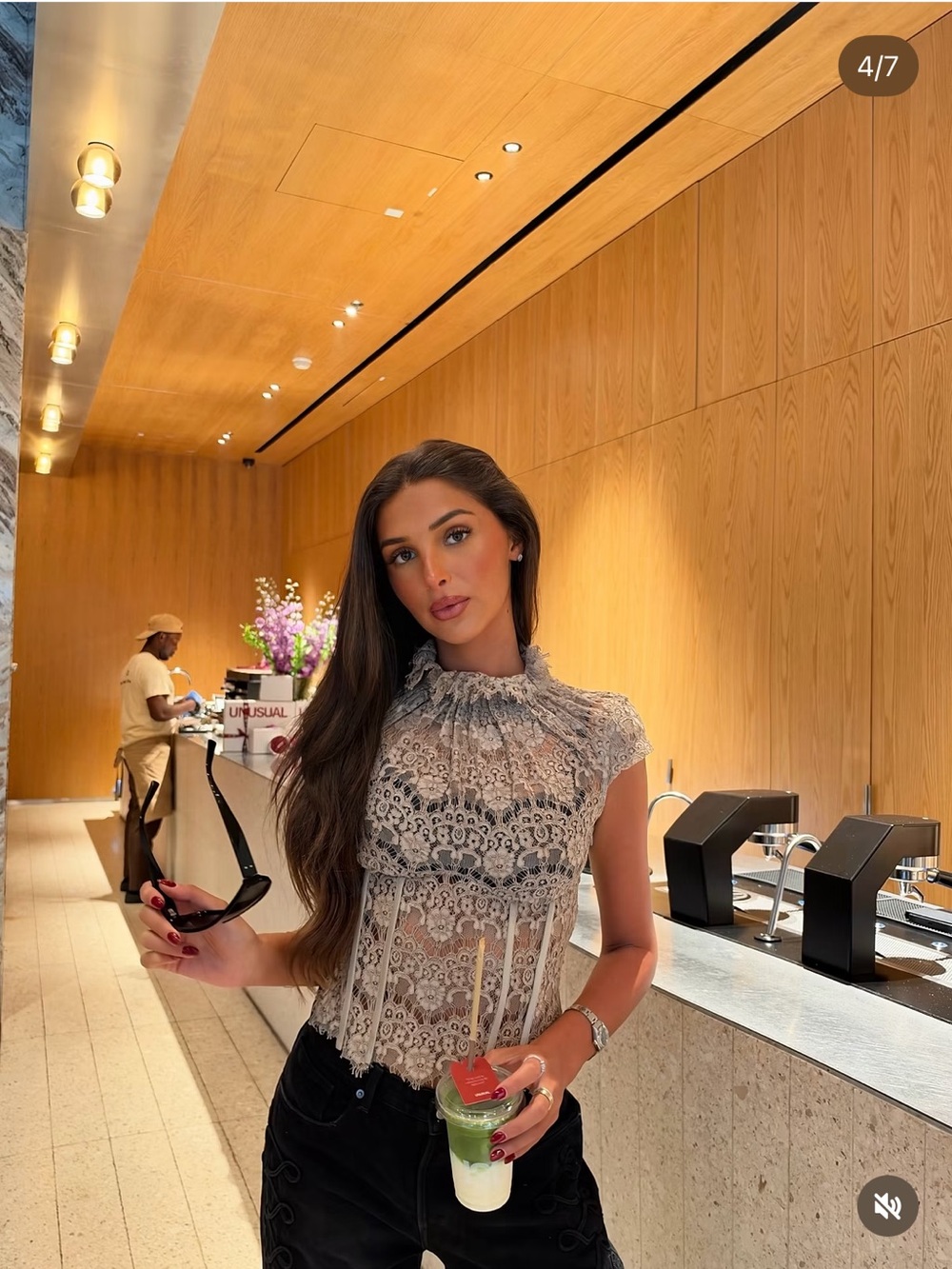H&M NWT Lace Corset Top - Picture 3 of 9